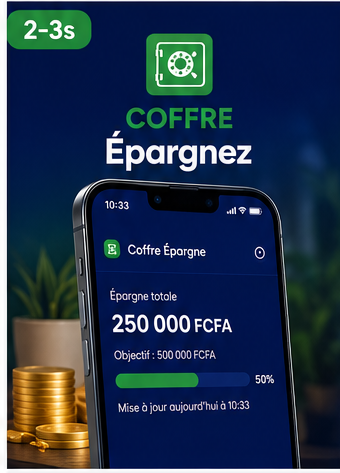 Coffre Assirou Pay : épargnez et suivez votre progression vers votre objectif